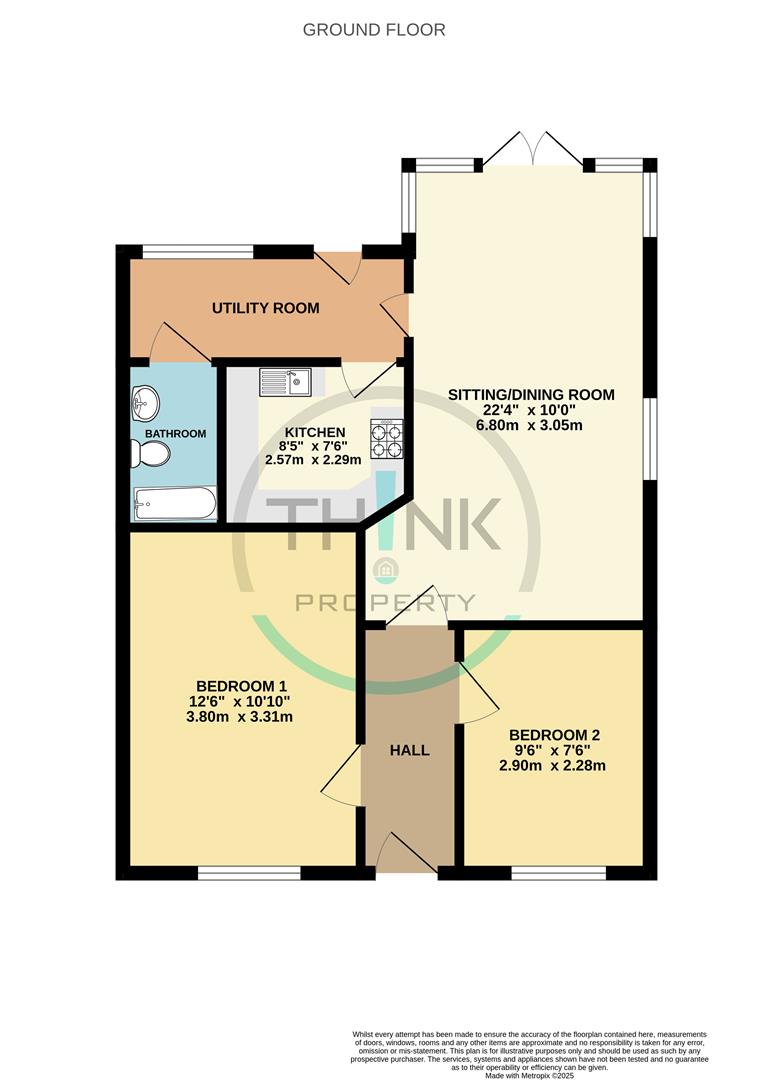 Property floor plan.