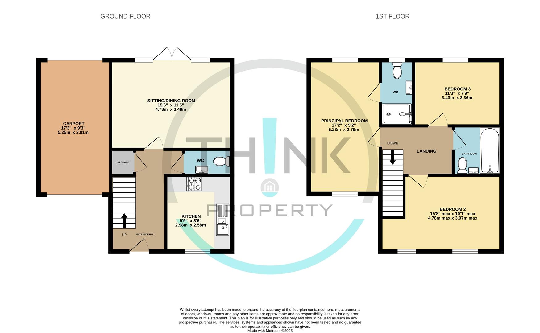 Property floor plan.