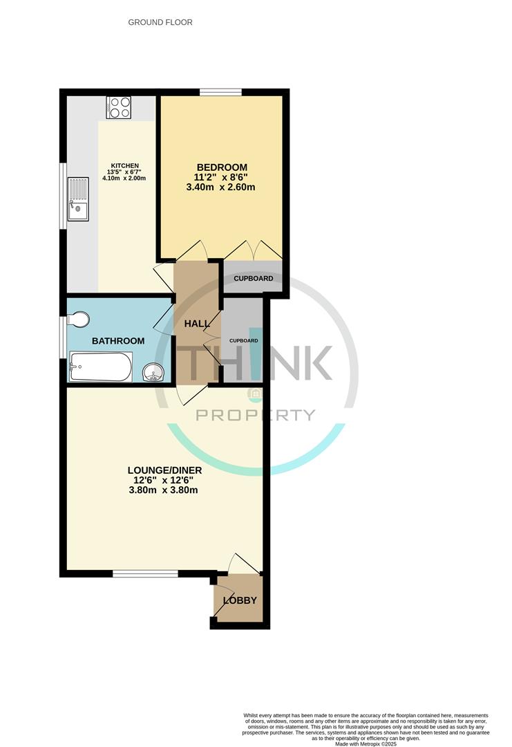 Property floor plan.