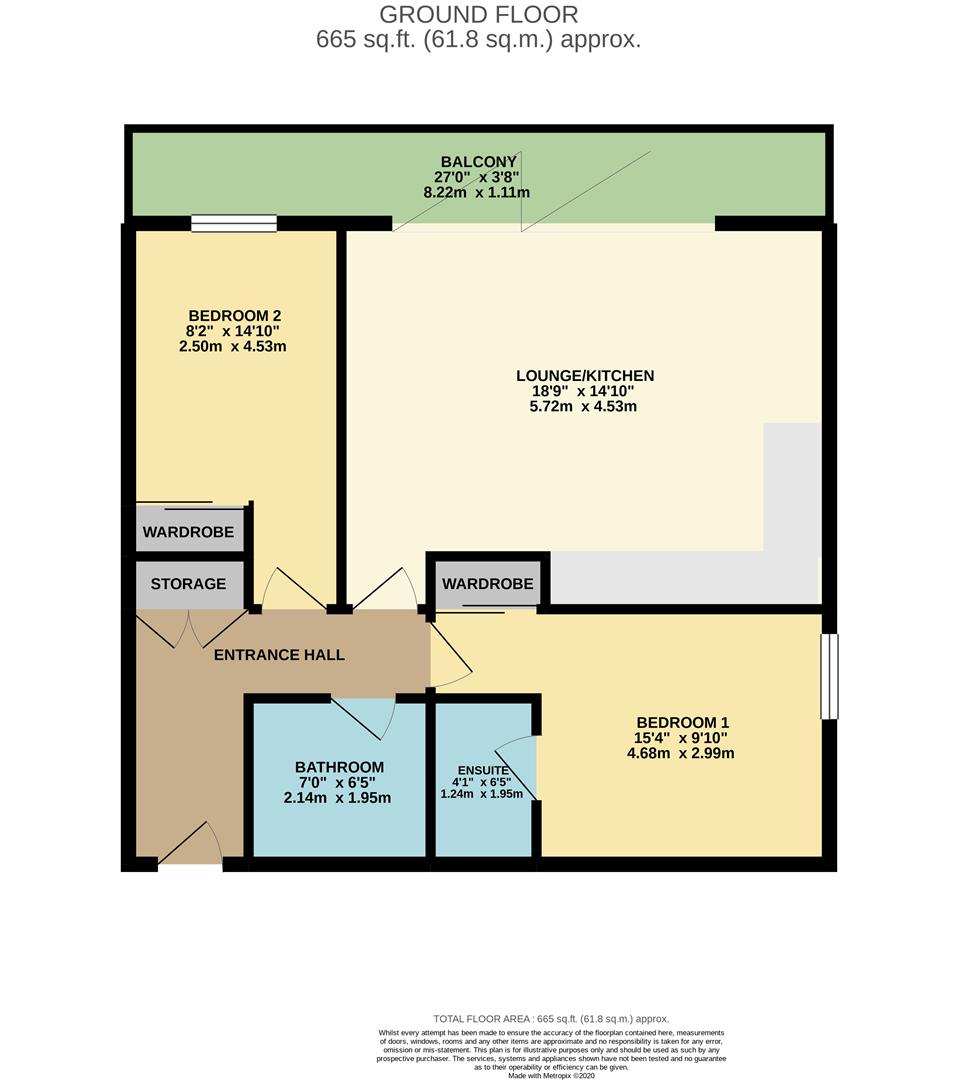 Property floor plan.