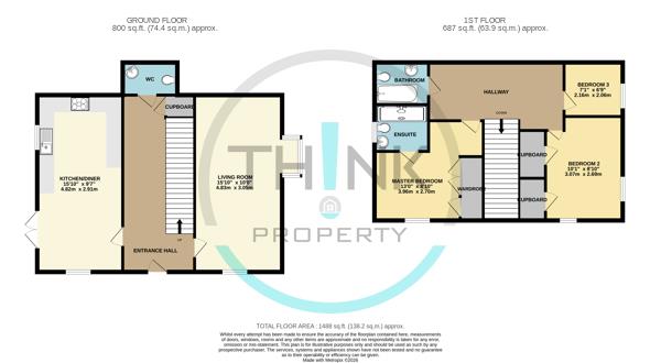 Property floor plan.