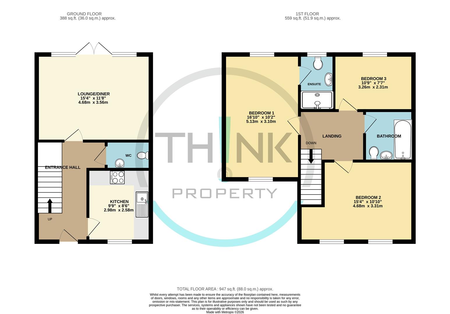 Property floor plan.