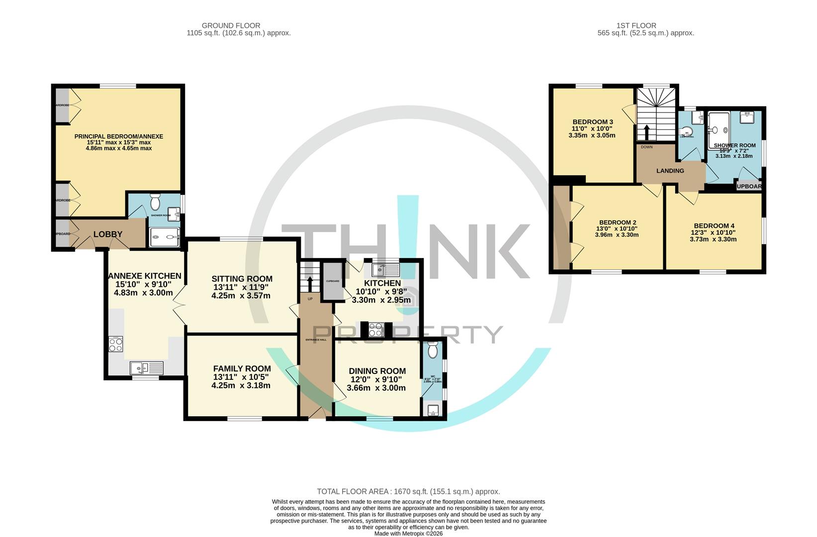 Property floor plan.
