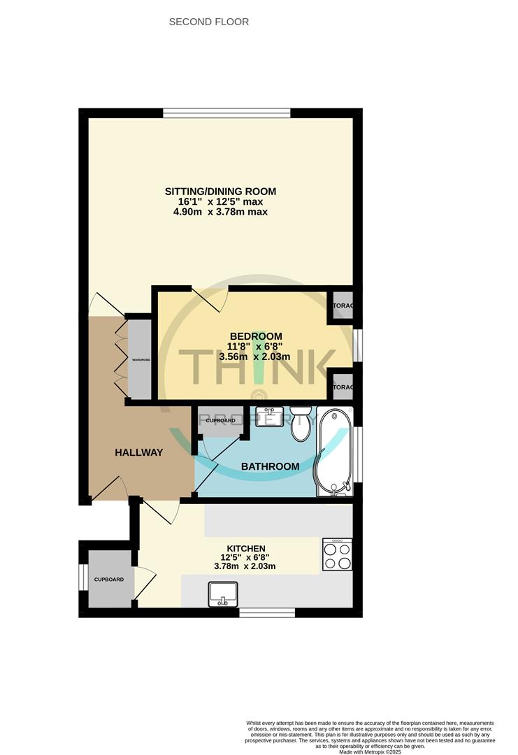Property floor plan.
