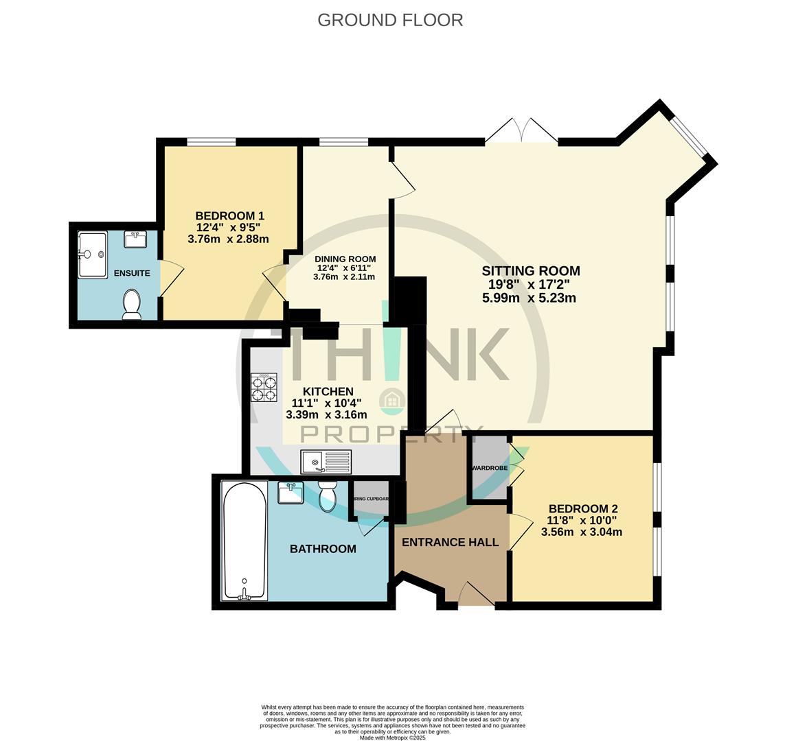 Property floor plan.