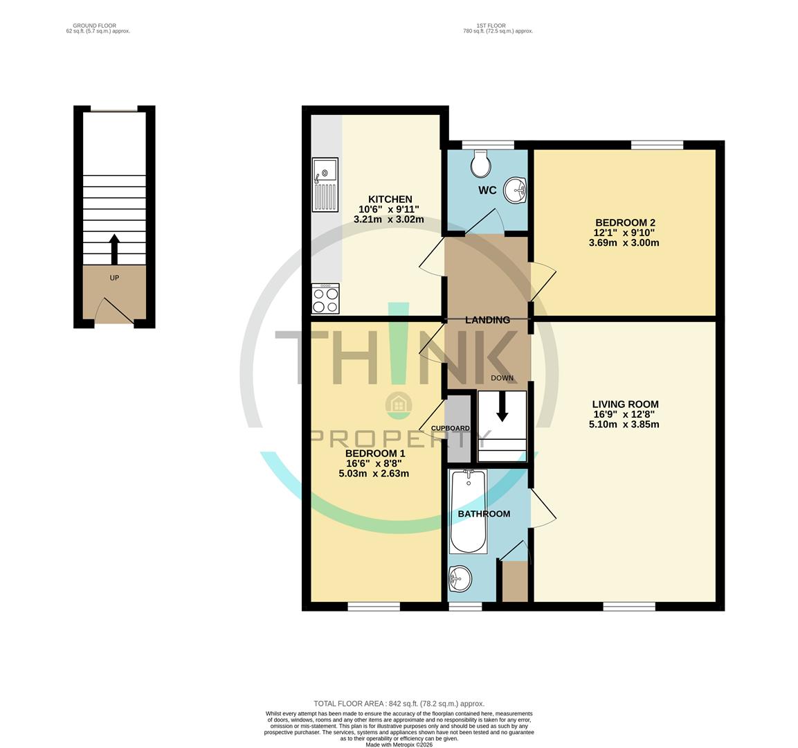 Property floor plan.