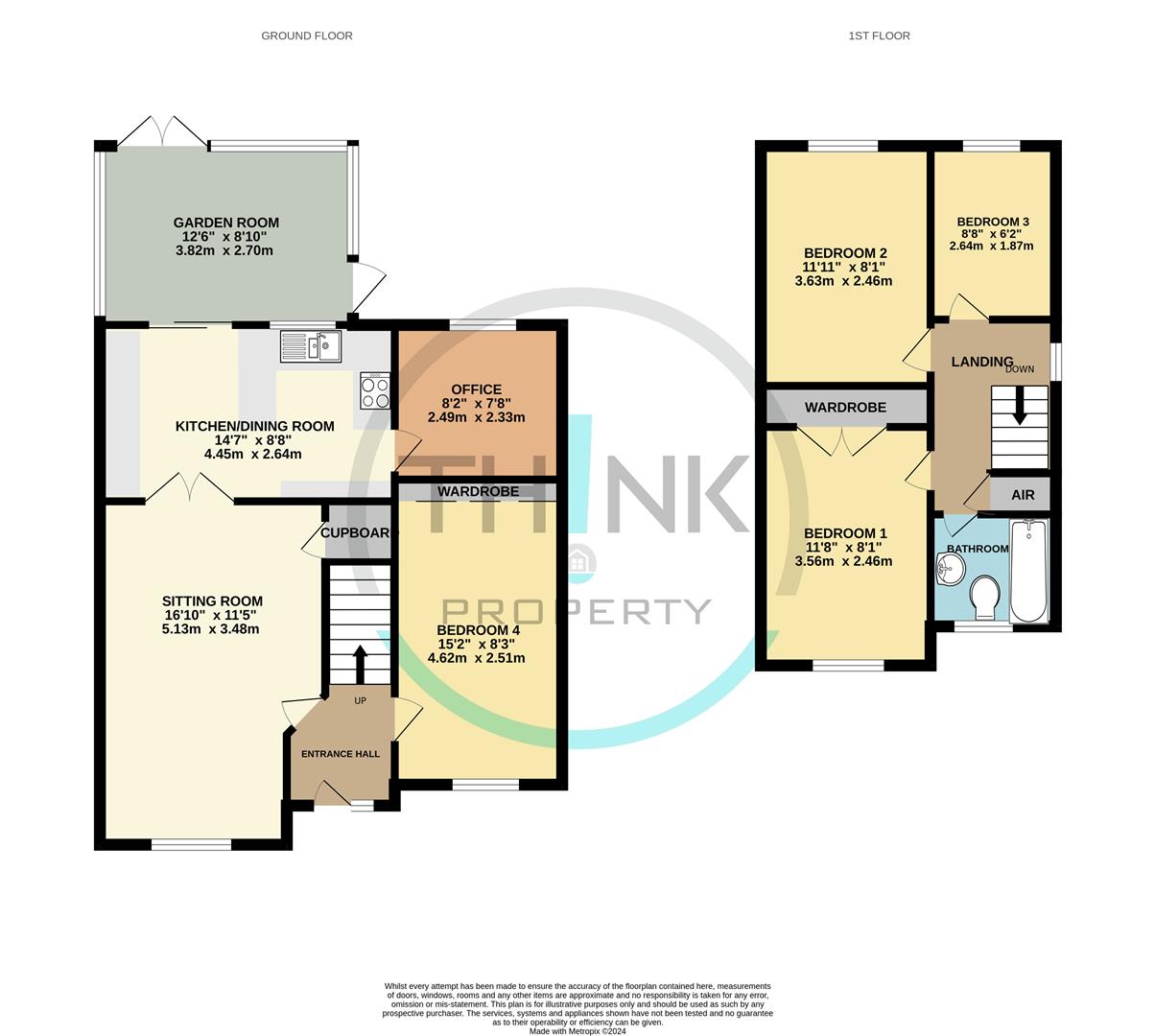 Property floor plan.