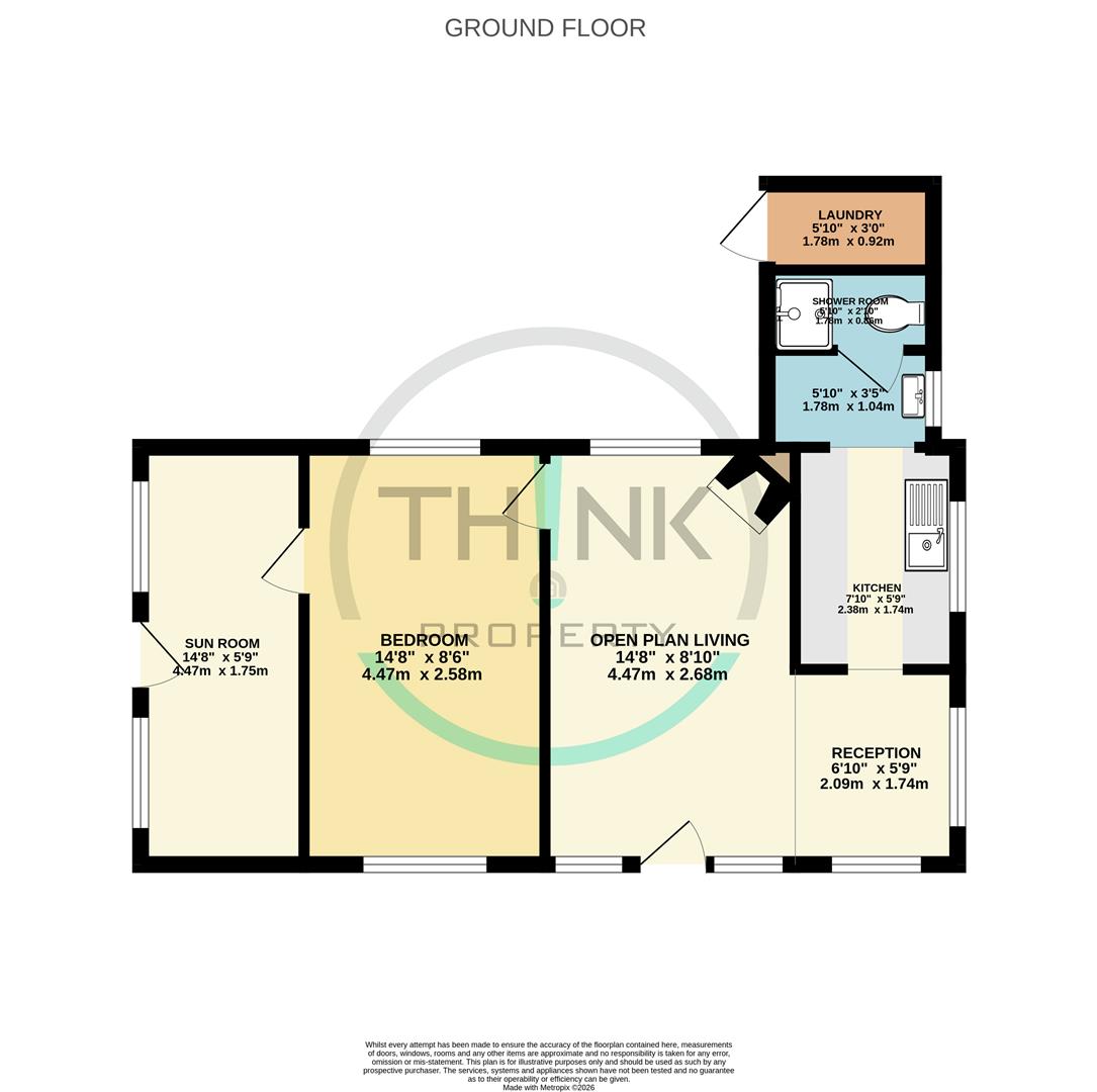 Property floor plan.