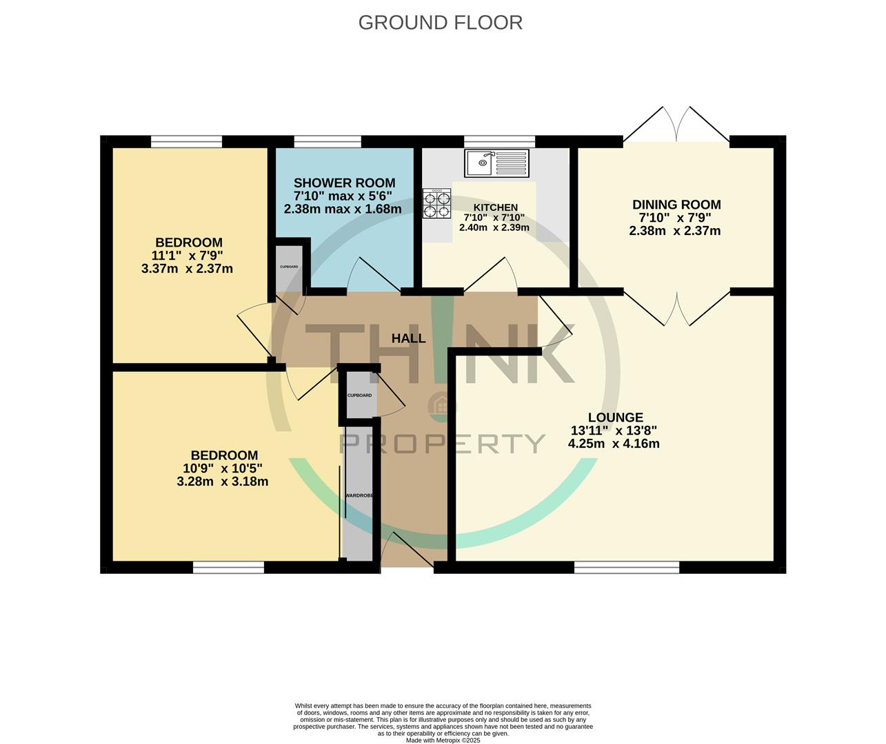 Property floor plan.