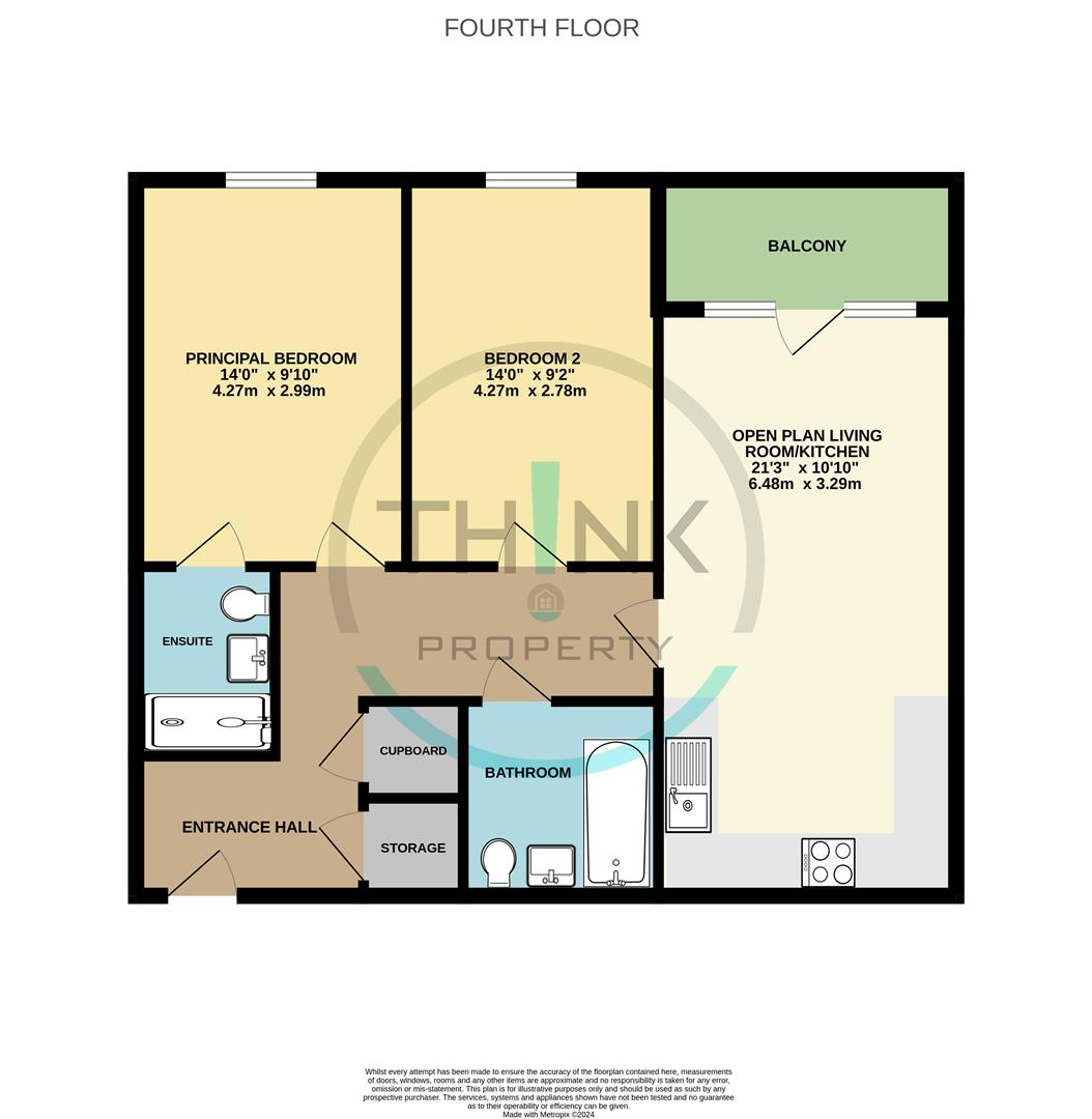Property floor plan.