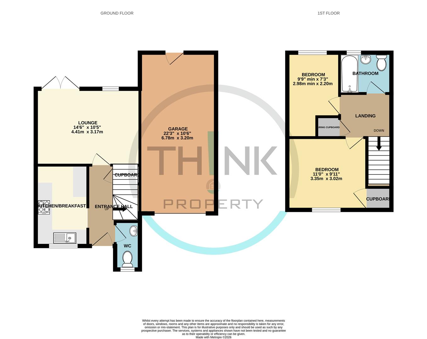 Property floor plan.