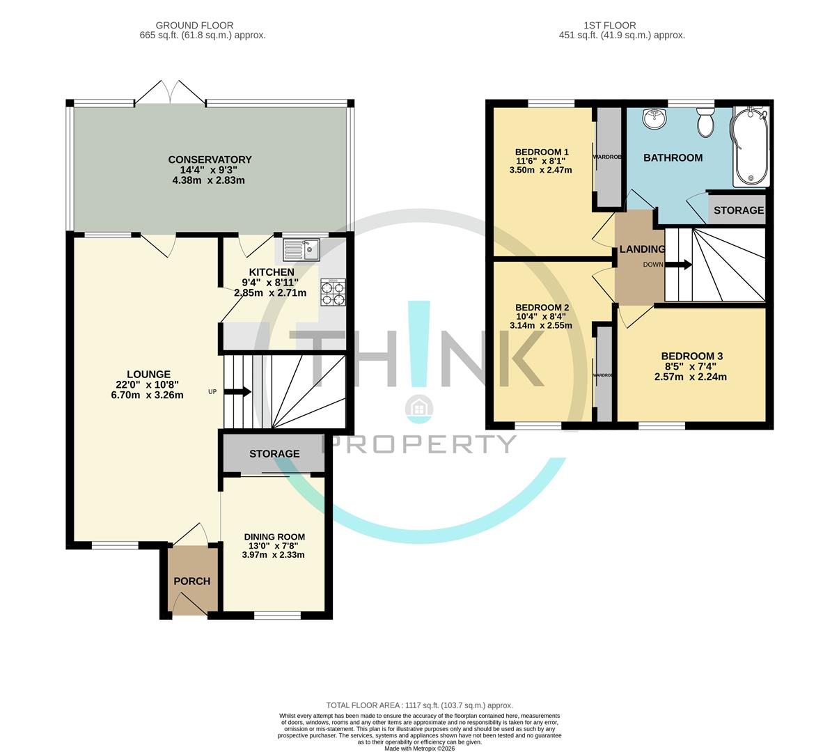 Property floor plan.