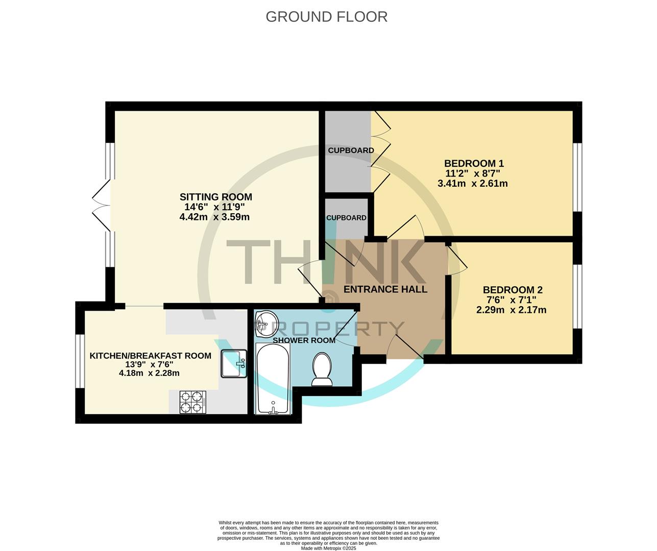 Property floor plan.