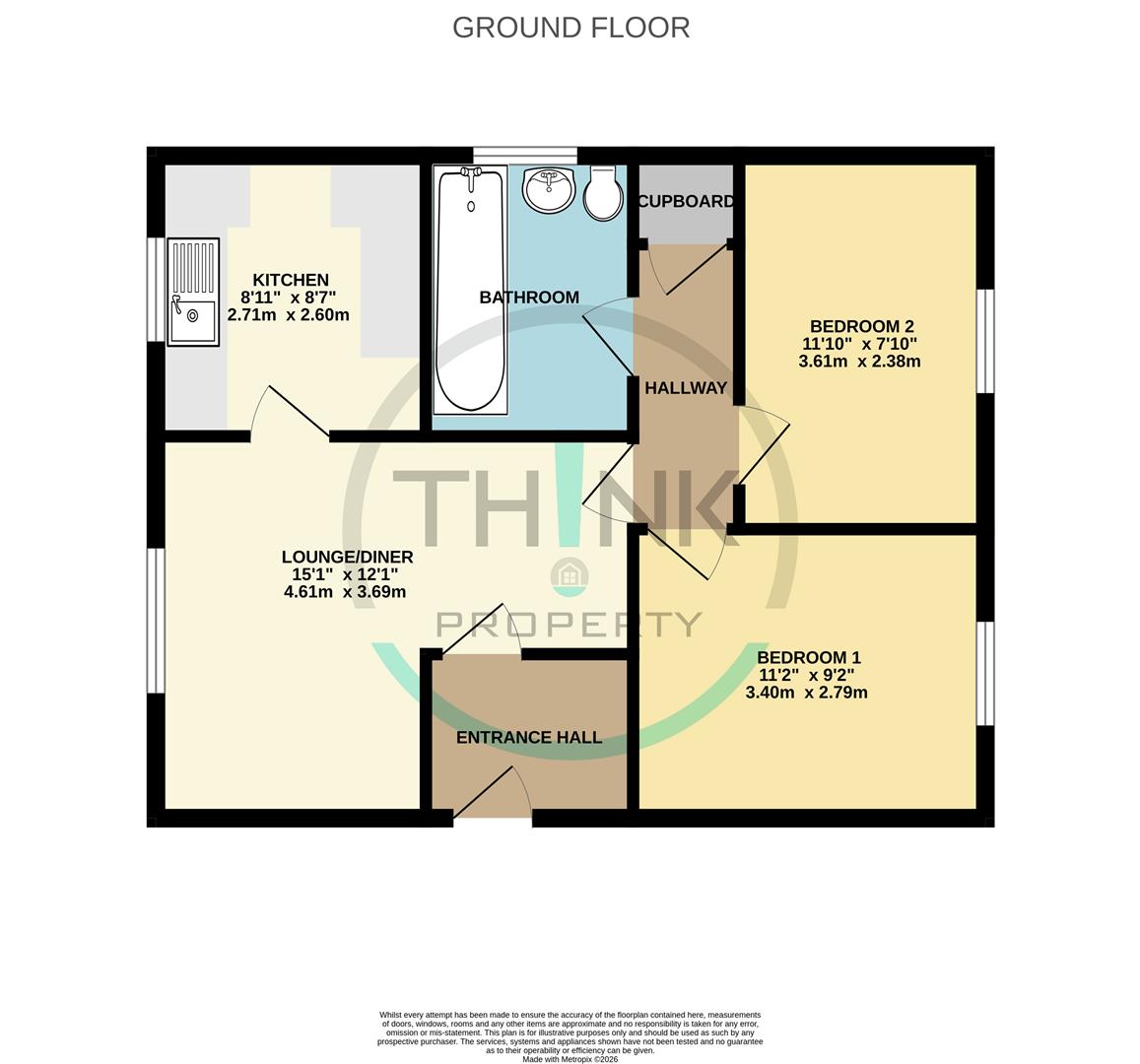 Property floor plan.