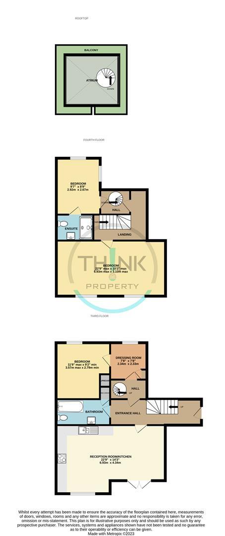 Property floor plan.