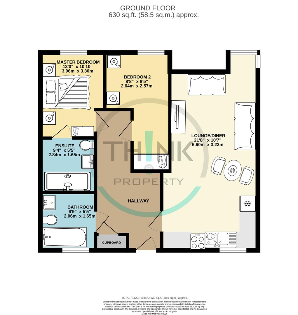 Property floor plan.