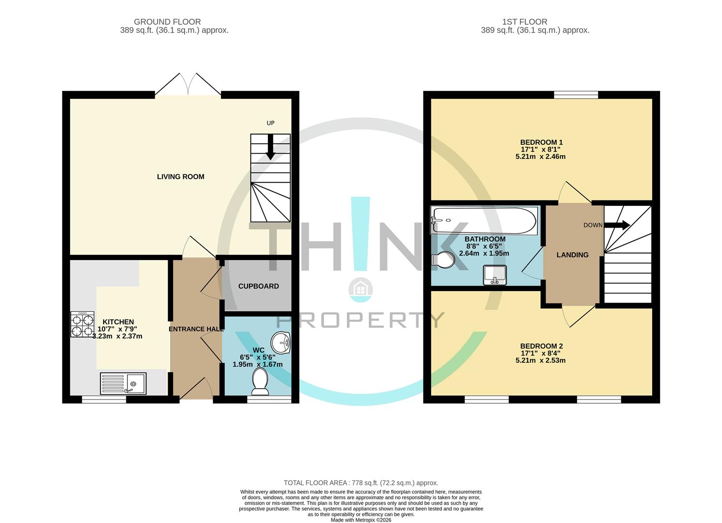 Property floor plan.