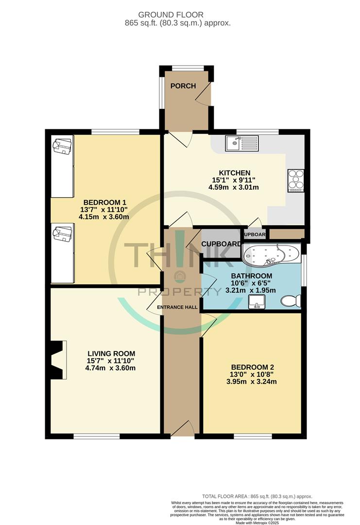 Property floor plan.