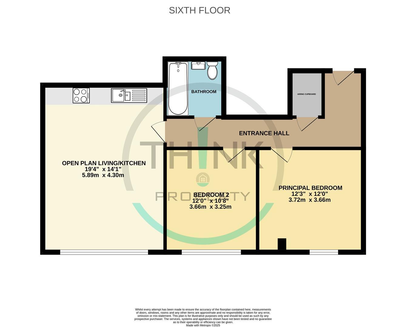 Property floor plan.