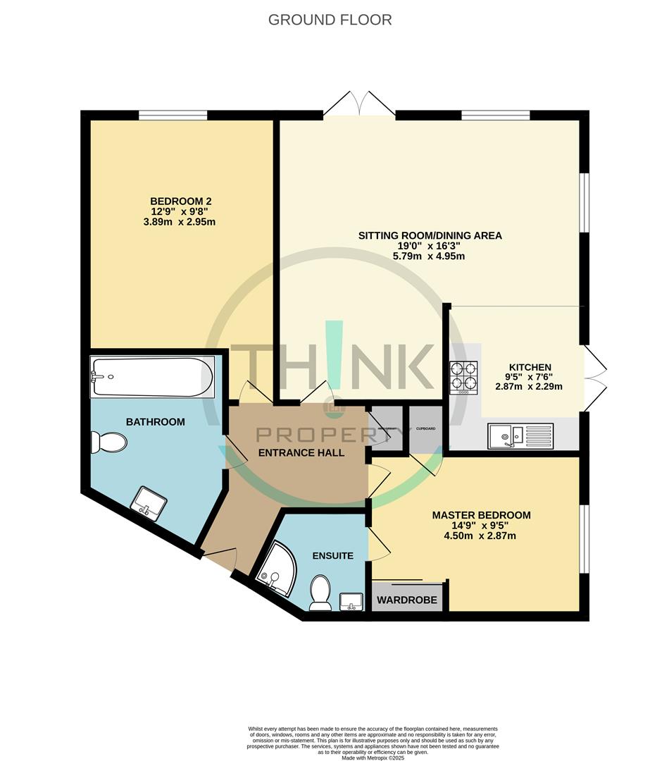 Property floor plan.