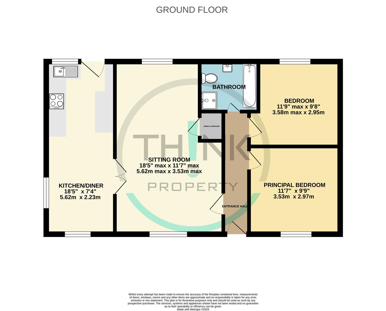 Property floor plan.