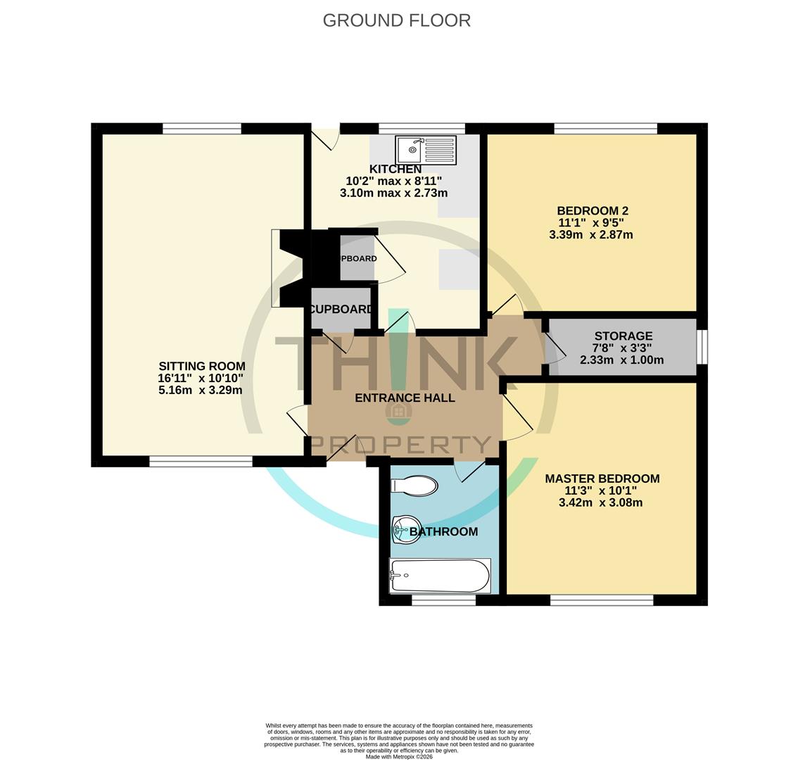 Property floor plan.
