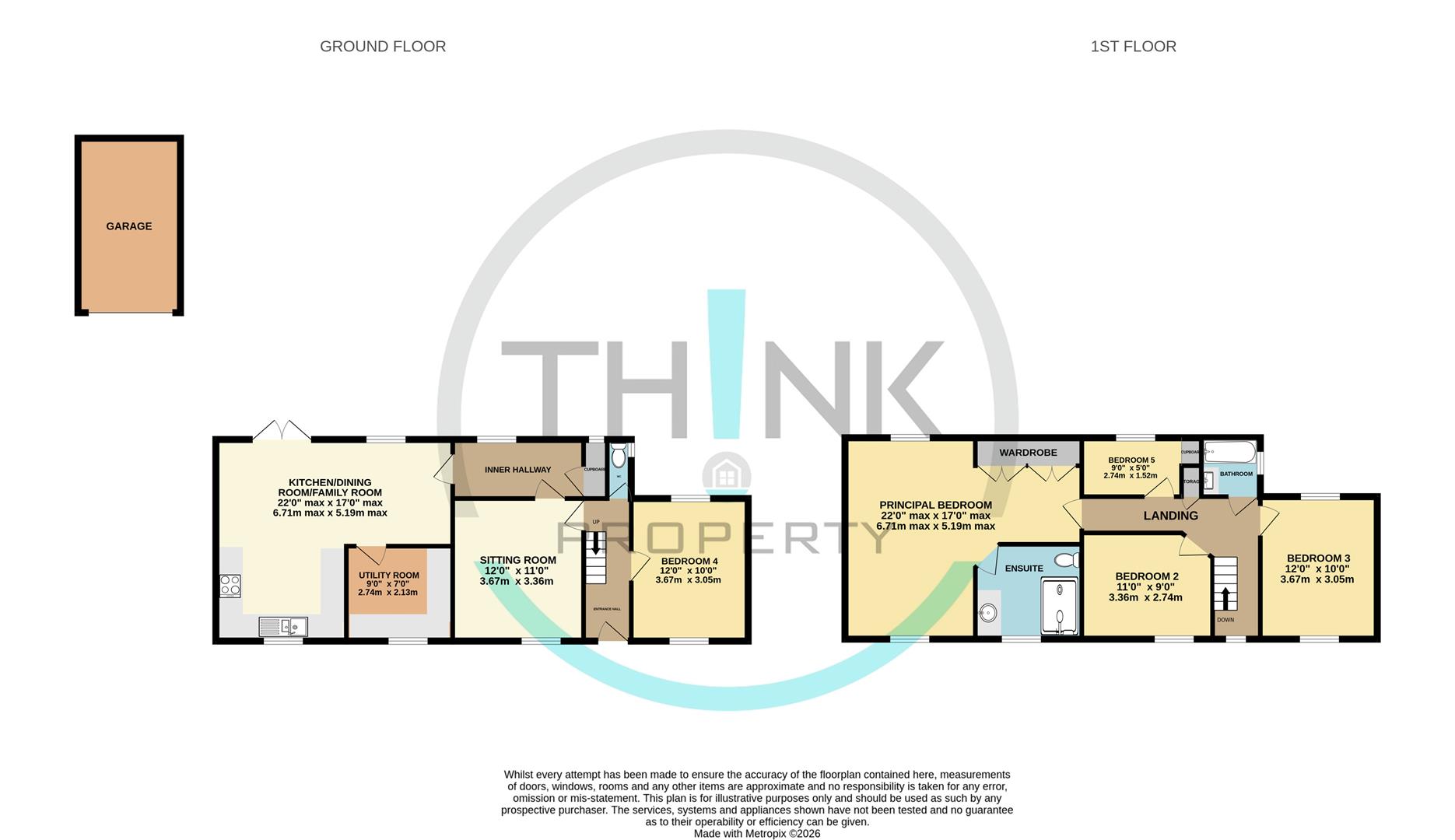 Property floor plan.