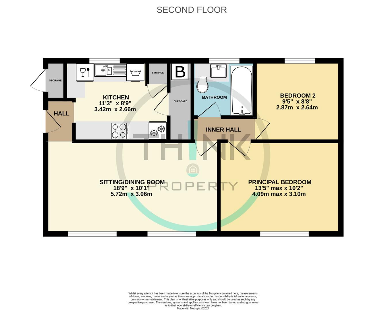 Property floor plan.
