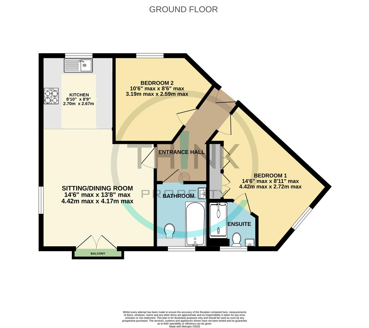 Property floor plan.