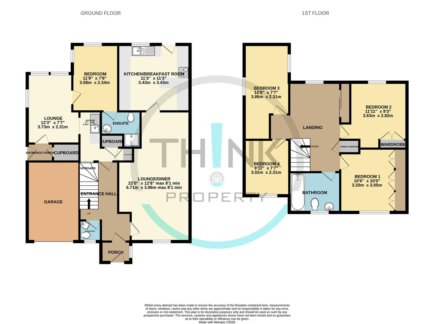 Property floor plan.