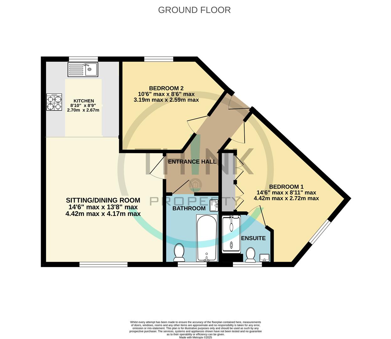 Property floor plan.