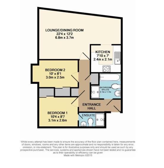 Property floor plan.