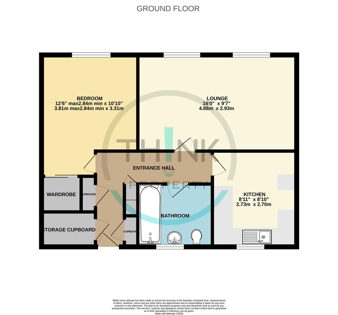 Property floor plan.