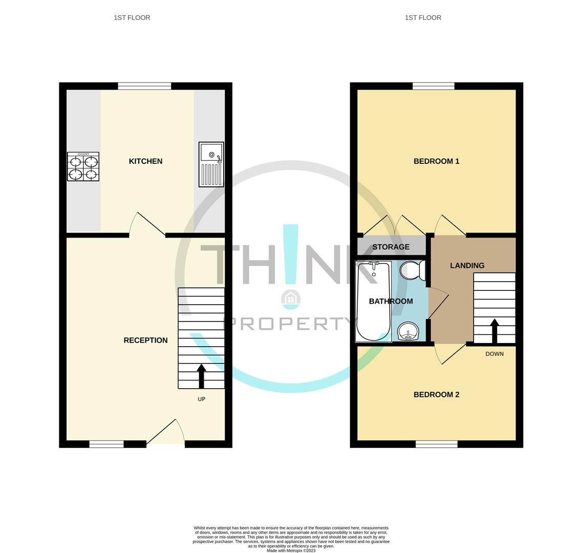 Property floor plan.