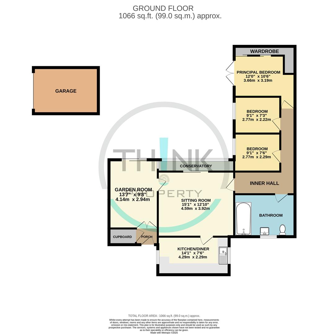 Property floor plan.