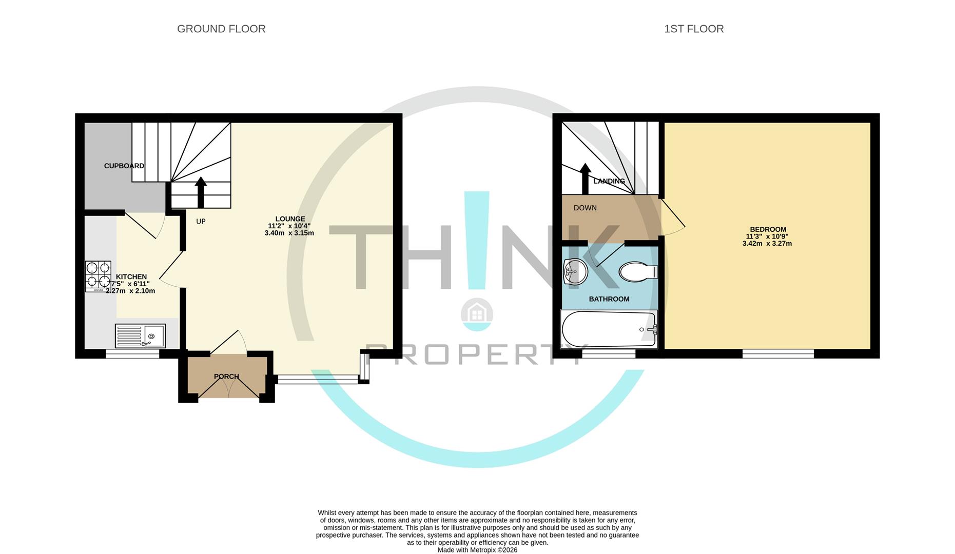 Property floor plan.