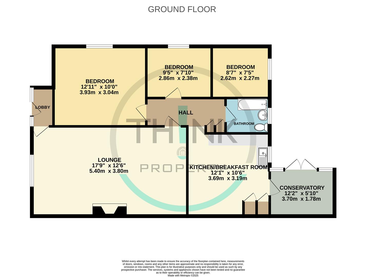 Property floor plan.