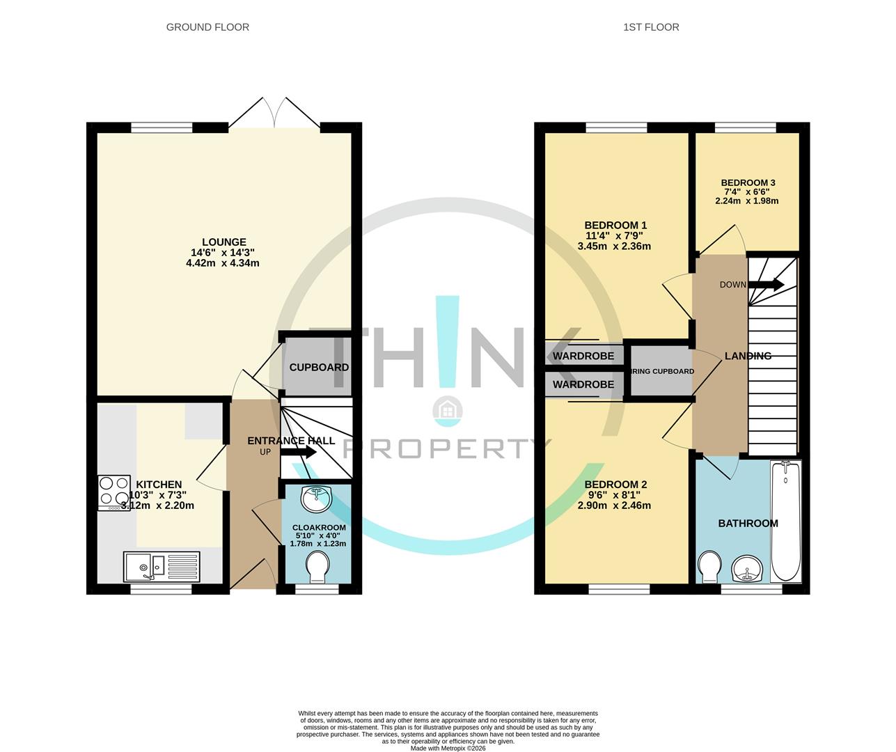 Property floor plan.
