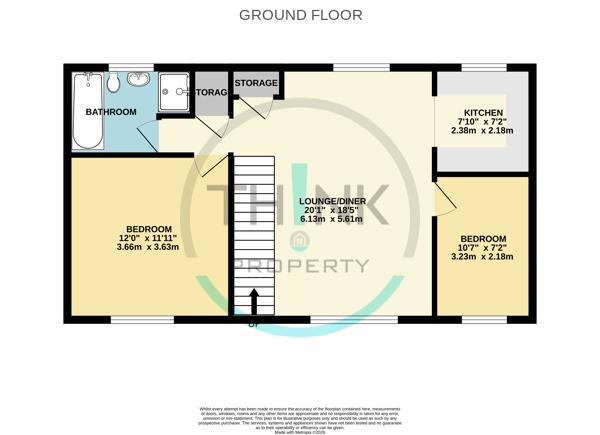 Property floor plan.