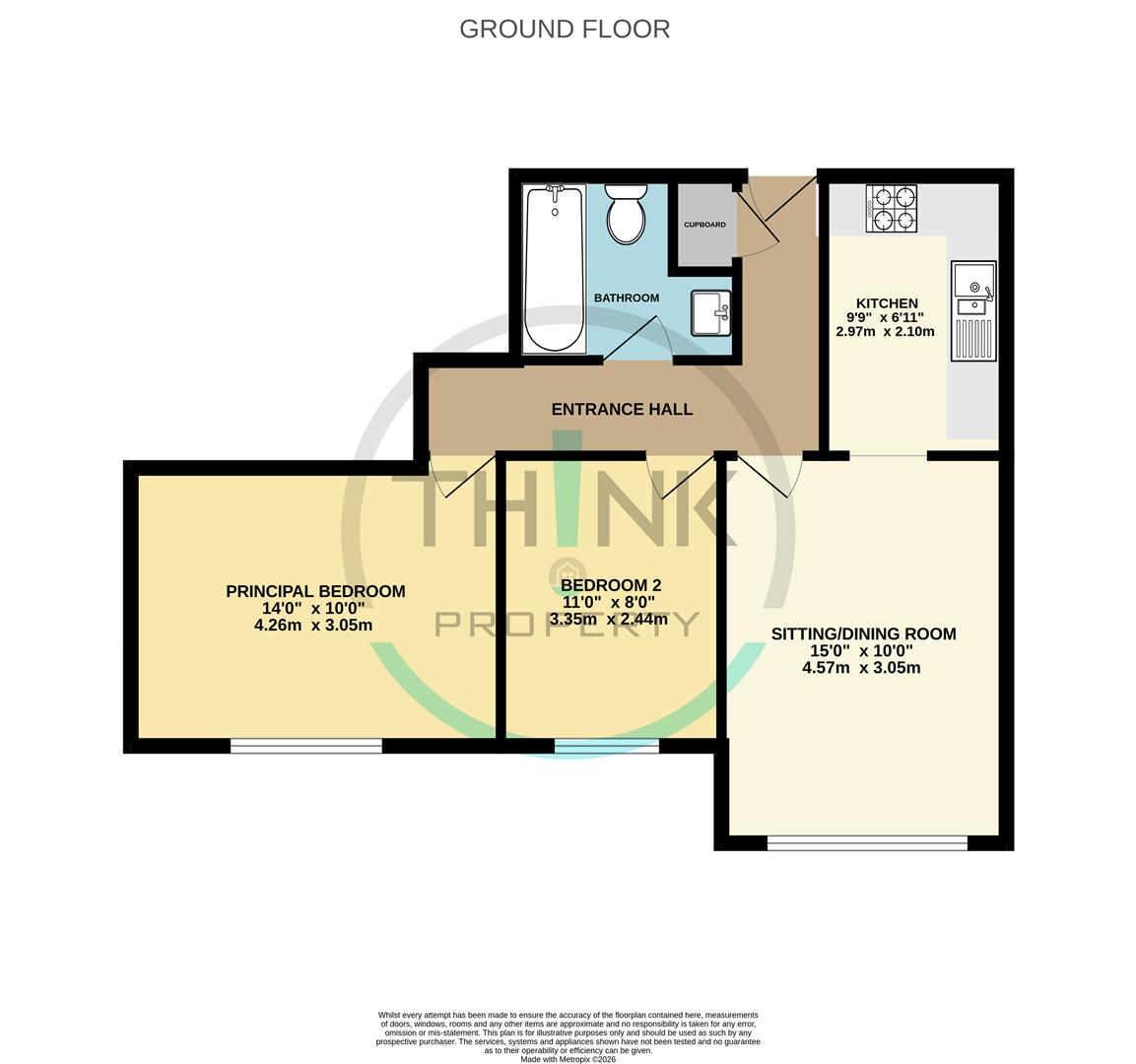 Property floor plan.